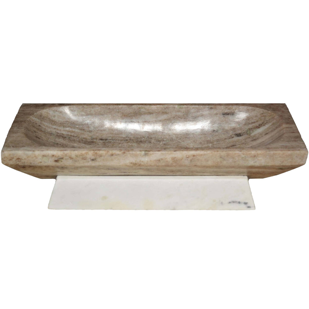 Duval Marble Bowl-Accessories-High Fashion Home