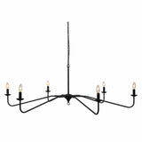 Edlyn Chandelier, Antiqued Iron-Lighting-High Fashion Home