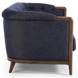 Ellsworth Sofa, Sutton Navy-Furniture - Sofas-High Fashion Home