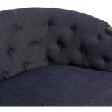 Ellsworth Sofa, Sutton Navy-Furniture - Sofas-High Fashion Home