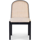 Esmee Dining Chair, Antwerp Natural/Brushed Ebony, Set of 2-Furniture - Dining-High Fashion Home