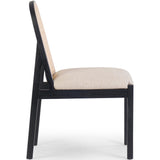 Esmee Dining Chair, Antwerp Natural/Brushed Ebony, Set of 2-Furniture - Dining-High Fashion Home