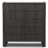 Ezri Bar Cabinet, Black-Furniture - Storage-High Fashion Home