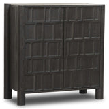 Ezri Bar Cabinet, Black-Furniture - Storage-High Fashion Home