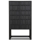 Ezri Cabinet, Black-Furniture - Storage-High Fashion Home