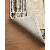 Chris Loves Julia x Loloi Rug Francis FRA-02, Cream/Black-Rugs1-High Fashion Home