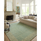 Chris Loves Julia x Loloi Rug Francis FRA-02, Green/Natural-Rugs1-High Fashion Home