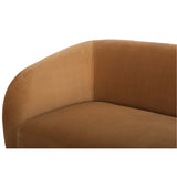 Faye Right Sectional, Tan-Furniture - Sofas-High Fashion Home