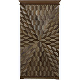 Petal Hutch, Dark Walnut-High Fashion Home