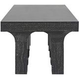 Santos Coffee Table, Cinder Black-High Fashion Home