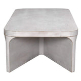 Nova Coffee Table, White Wash-High Fashion Home