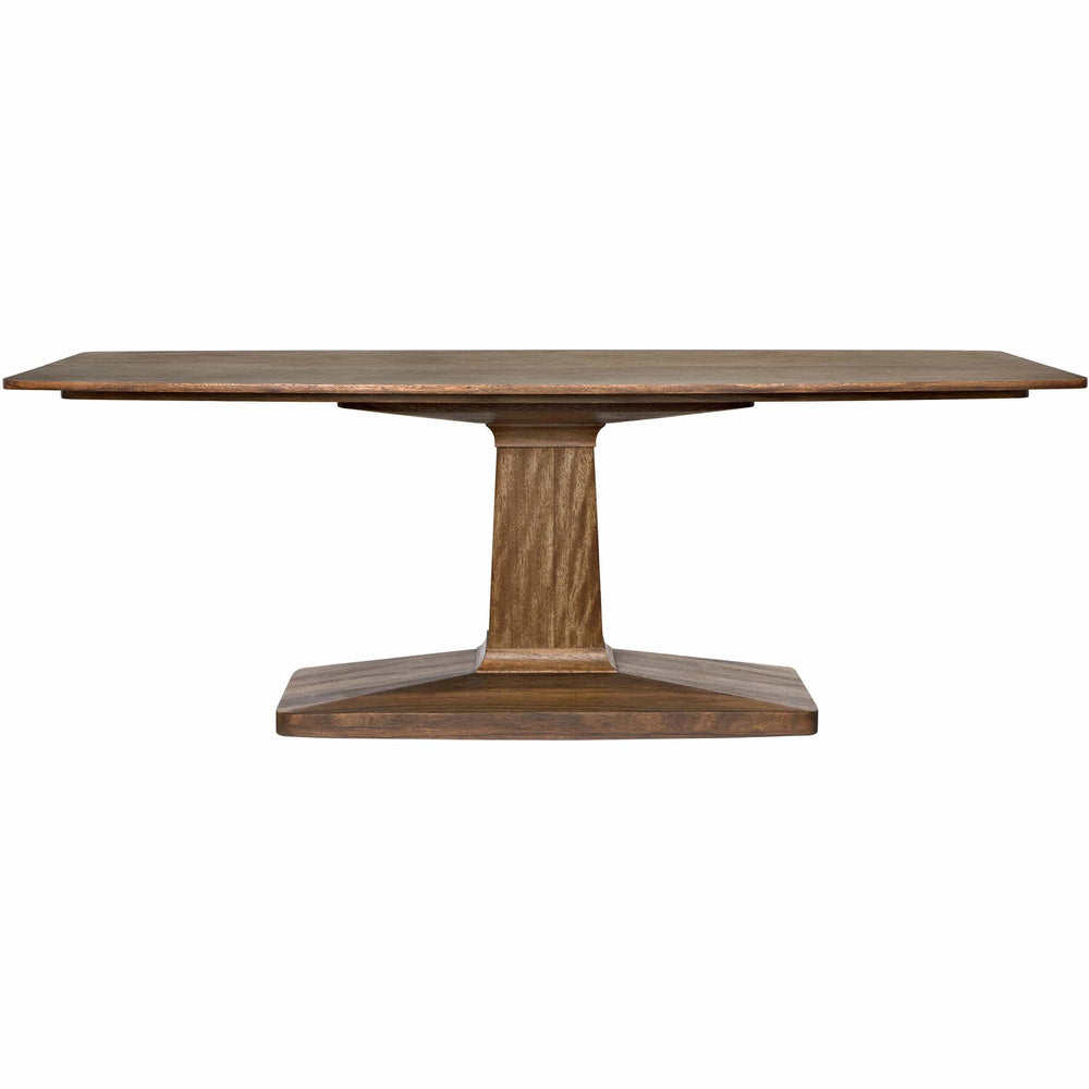 Travis Table, Dark Walnut-Furniture - Dining-High Fashion Home