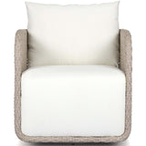 Geneva Outdoor Swivel Chair, Arashi Salt-Furniture - Chairs-High Fashion Home