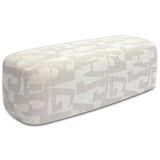 Graceland Bench, Cream Jacquard