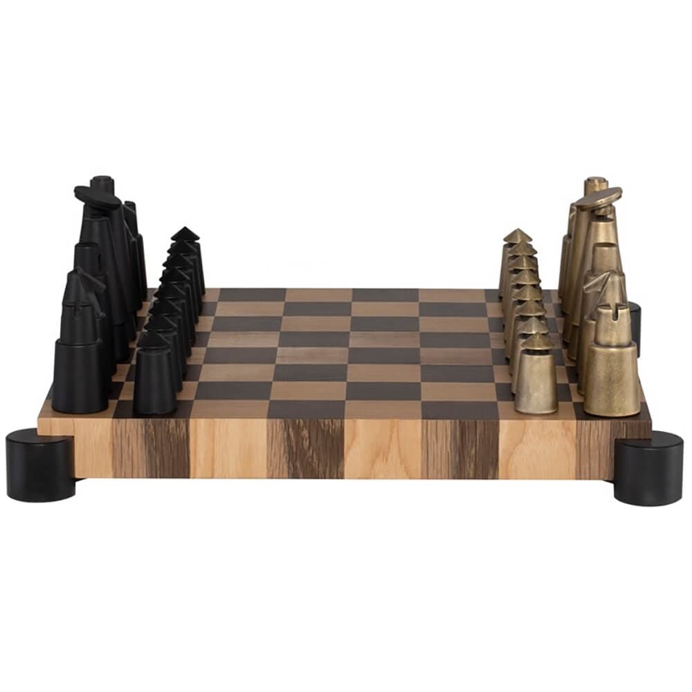 Chess Set, Smoked – High Fashion Home