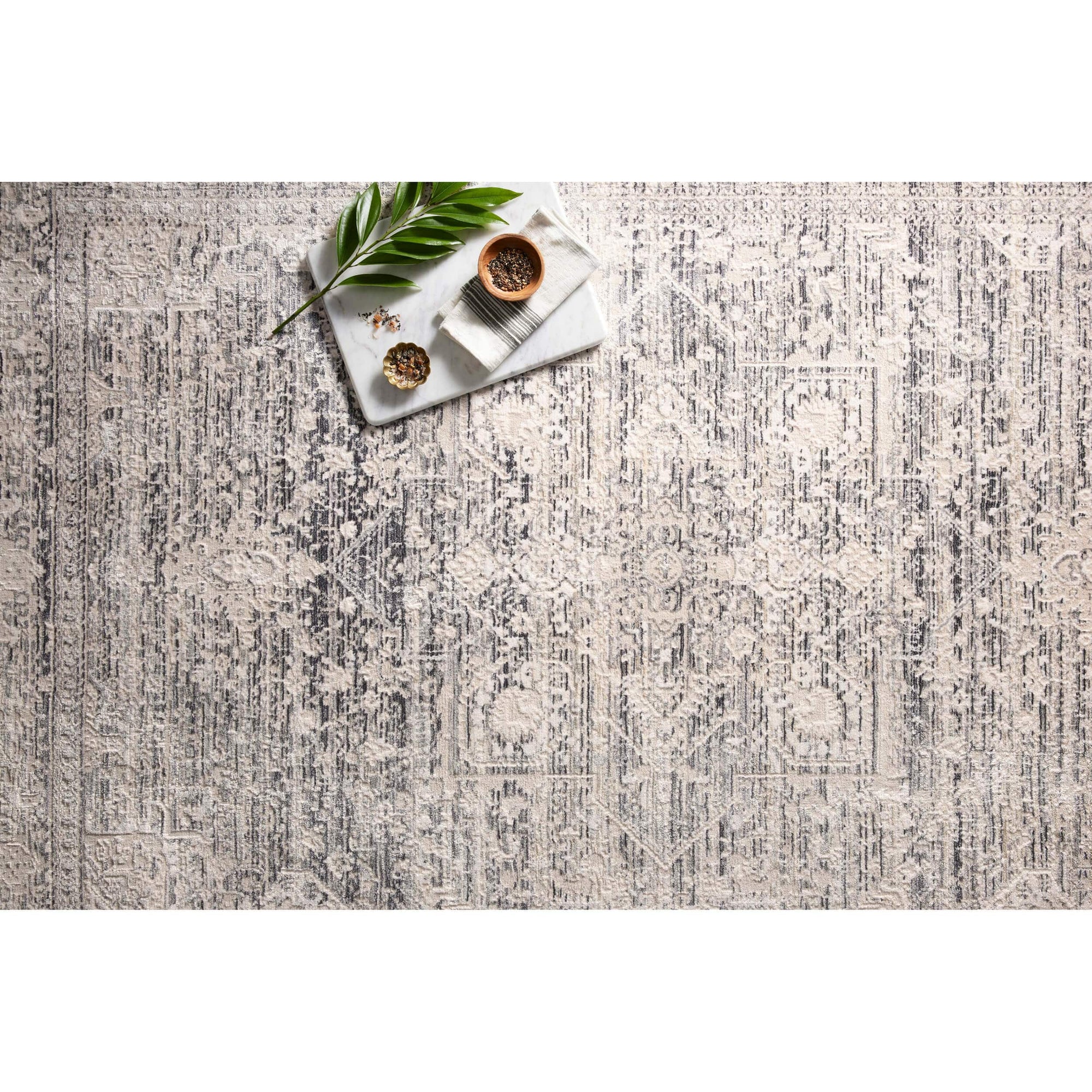 Loloi Rug Homage Rug HOM04, Ivory/Grey High Fashion Home