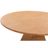 Nolan Round Dining Table, Natural-Furniture - Dining-High Fashion Home