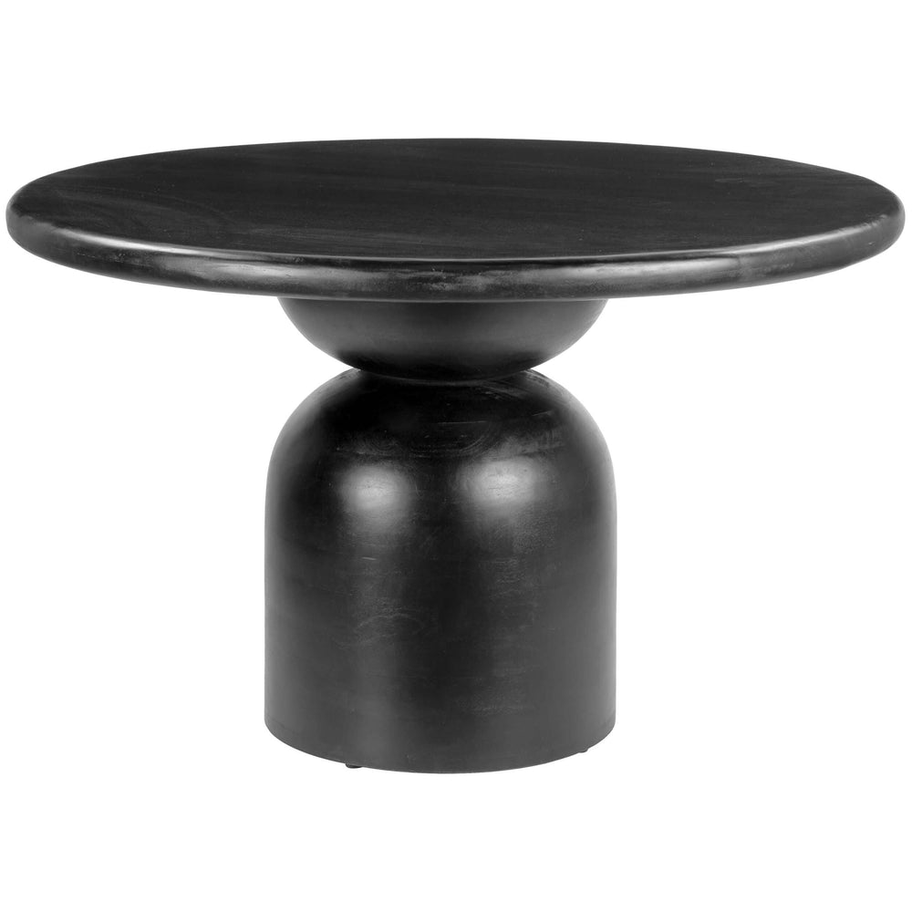 Hals Dining Table, Black-Furniture - Dining-High Fashion Home