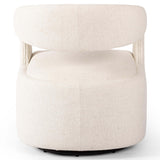 Hawkins Swivel Chair, Omari Natural-Furniture - Chairs-High Fashion Home