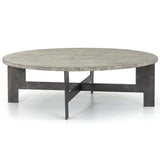 Round Coffee Table with Iron