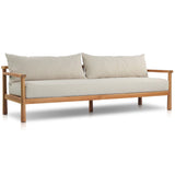 Irving Outdoor Sofa, Hayes Cream-Furniture - Sofas-High Fashion Home