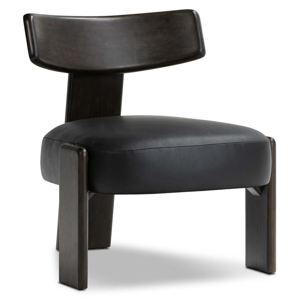 Issa Chair, Carson Black-Furniture - Chairs-High Fashion Home