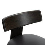 Issa Chair, Carson Black-Furniture - Chairs-High Fashion Home