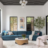 Jaclyn Modular Sectional, Danny Dusty Blue