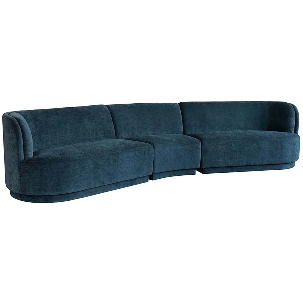 Jaclyn Modular Sectional, Danny Dusty Blue