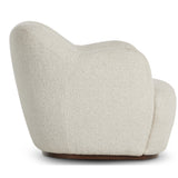 Julius Swivel Chair, Sheldon Ivory-Furniture - Chairs-High Fashion Home