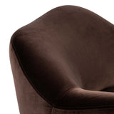 Julius Swivel Chair, Surrey Cocoa-Furniture - Chairs-High Fashion Home