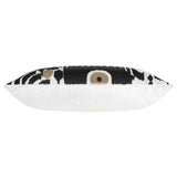 Kas Ikat Pillow, Ivory/Black-Accessories-High Fashion Home