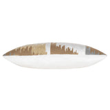 Kas Lumbar Pillow, Ivory/Gold-Accessories-High Fashion Home