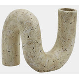 Karnora Curly Vase, Natural-Accessories-High Fashion Home