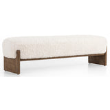 Kirby Bench, Andes Natural-Furniture - Benches-High Fashion Home