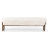 Kirby Bench, Andes Natural-Furniture - Benches-High Fashion Home