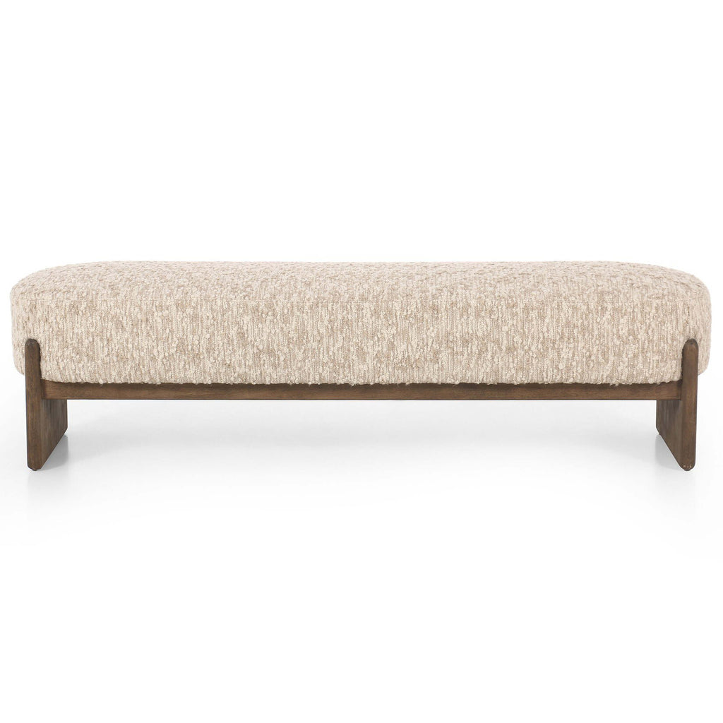 Kirby Bench, Solema Cream – High Fashion Home