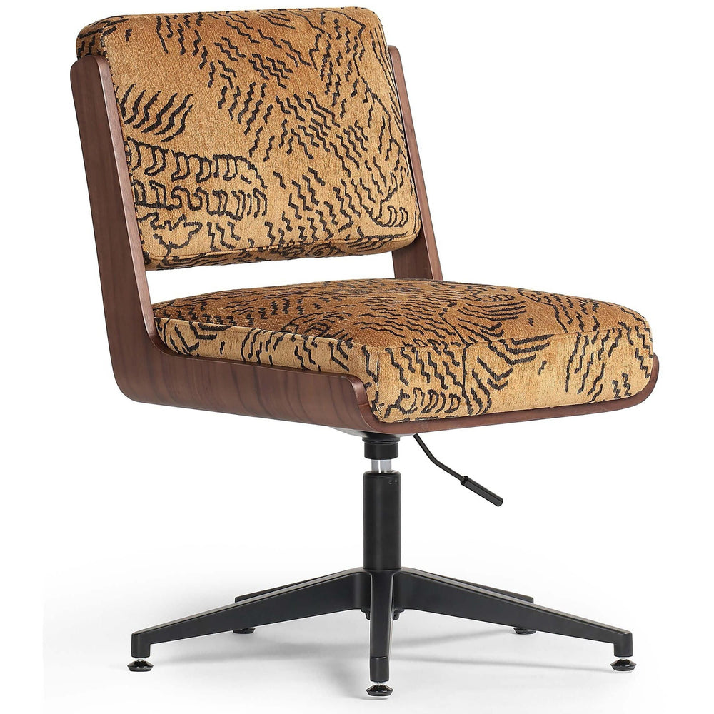 Landon Desk Chair, Balkan Ochre-Furniture - Office-High Fashion Home