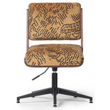 Landon Desk Chair, Balkan Ochre-Furniture - Office-High Fashion Home