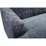 Lars Sectional, Vickie Charcoal-Furniture - Sofas-High Fashion Home