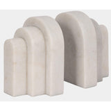 Layered Arches Bookends-Accessories-High Fashion Home