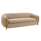 Lina Sofa, Cafe Au Lait-Furniture - Sofas-High Fashion Home