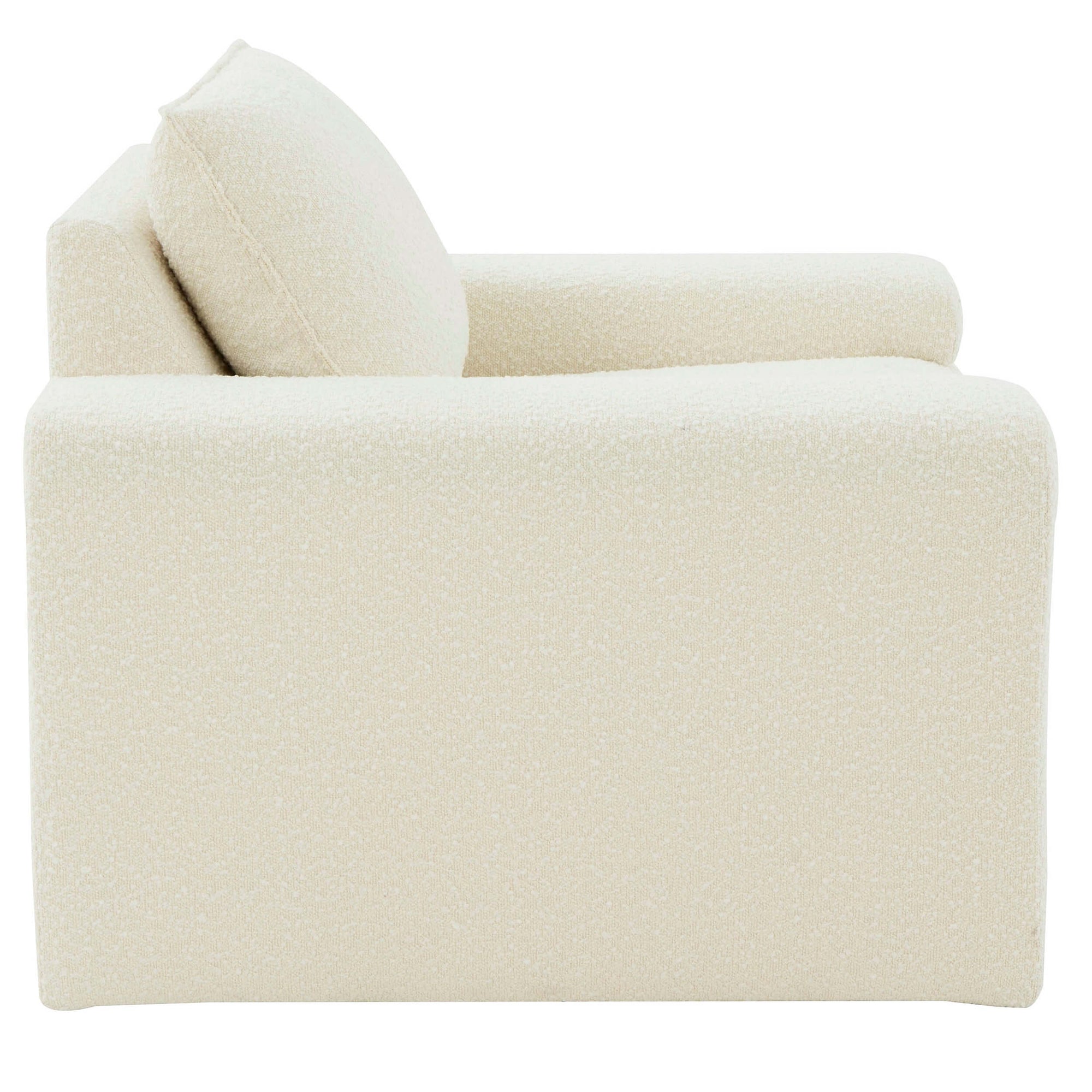 Maeve Chair, Cream Boucle – High Fashion Home