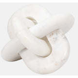 Marble Knot, White-Accessories-High Fashion Home