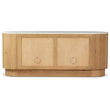 Mariah Sideboard, Light Blonde-Furniture - Storage-High Fashion Home