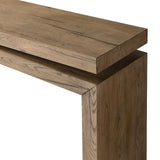 Matthes Console Table, Rustic Grey-Furniture - Accent Tables-High Fashion Home