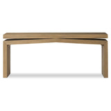 Matthes Console Table, Worn Oak-Furniture - Accent Tables-High Fashion Home