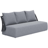 Mekan Sofa, Gray-Furniture - Sofas-High Fashion Home