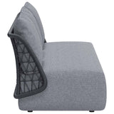 Mekan Sofa, Gray-Furniture - Sofas-High Fashion Home