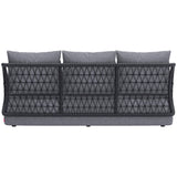 Mekan Sofa, Gray-Furniture - Sofas-High Fashion Home